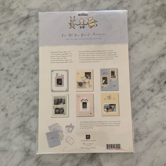 Scrapbook Page Kit Hello Baby - Picture 2 of 3